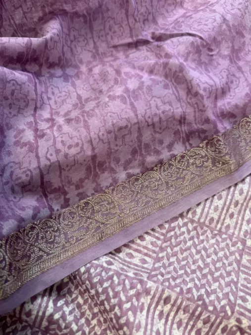 Chanderi Cotton Saree