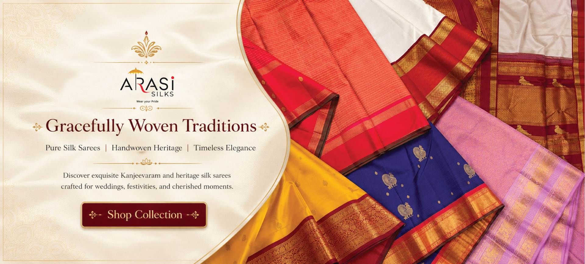Arasi Silks Banner